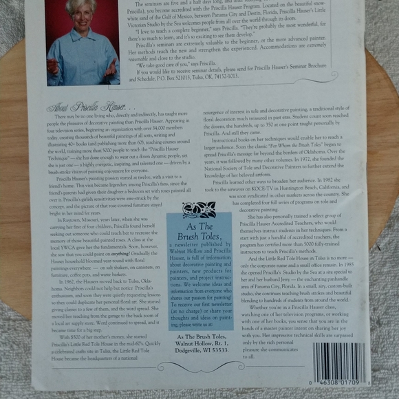 Priscilla Paints Christmas Book II #1709 Illustrated - Picture 4 of 10